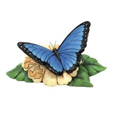 Jim Shore Heartwood Creek: Blue Morpho Butterfly Mini Figurine 6014425 picture