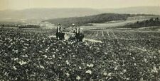 Postcard RPPC Spraying Maine Potato Farm In Bloom picture