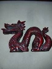 VINTAGE RED DRAGON FIGURINE 5 1/2 Tall'' picture