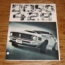 1970 Ford Mustang Boss 429 Sales Brochure 70 picture
