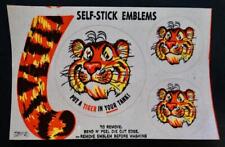 Vintage Original Esso Exxon Put A Tiger in Your Tank Tail Fabric Emblem Stickers picture