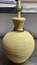 Beehive Shape.. Ceramic Rope Design About 19in Tall No Shade picture
