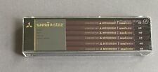 12 Japanese Vintage Pencil Mitsubishi Unistar HB NOS JIS picture