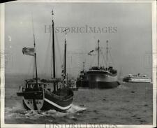 1970 Press Photo Sailing Ships 