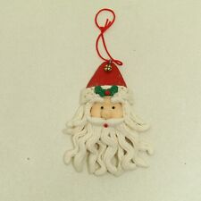 VTG Santa Claus Hanging Christmas Ornament 3.5