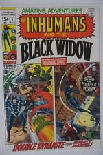 Amazing Adventures 1 Inhumans black Widow  FN. marvel comics picture