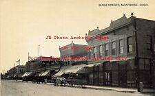 CO, Montrose, Colorado, Main Street, Business Section, Curteich picture