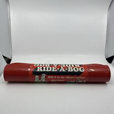 Vintage RIDE-A-BOG Red Plastic Sled Toy #2311 60