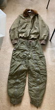 WWII  Original USAAF ARMY AIR FORCE Type B-15 Flight Jacket And Pants Type A-ll picture