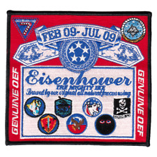 VFA-83 RAMPAGERS - THE MIGHTY IKE GENUINED OEF - FEB 09 - JUL 09 CRUISE PATCH picture