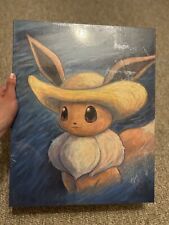 Pokémon Center x Van Gogh Eevee Inspired Self-Portrait Hat Canvas Art Pokemon picture