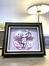 Pokemon Mew Anime 3D Art Picture Frame Bedside Home Decor Kid Baby Shower Gift picture