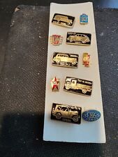 Vintage Russian USSR Cars History. 10pc. 1993. Rare picture