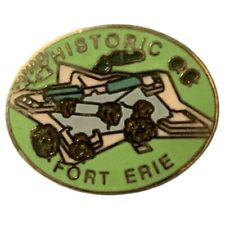Vintage Historic Fort Erie Scenic Travel Souvenir Pin picture
