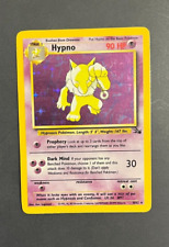 Pokemon Card Hypno 8/62 Fossil Set Holo Rare WOTC Vintage picture