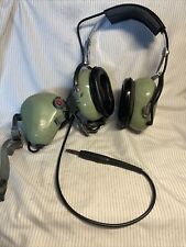 David Clark Aviation Ground to aircraft Headset (H3310) - Vintage (NOT Tested) picture