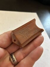 RARE ANTIQUE STROUSS HIRSHBERGS YOUNGSTOWN OHIO EARLY PLASTIC CREDIT CARD HOLDER picture