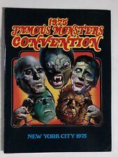 FAMOUS MONSTERS 1975 CONVENTION BOOK - NYC VF-NM BC signed by Barbara Leigh picture