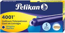 Pelikan 4001 GTP/5 Ink Cartridges for 5 Count (Pack of 1), Royal Blue  picture