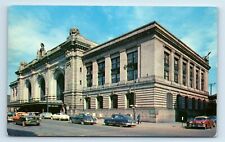 Postcard Union Station, Albany NY 1950's G90 picture