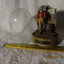 Vintage Franklin Mint Hand Painted John Wayne Figure Rio Bravo With Dome picture