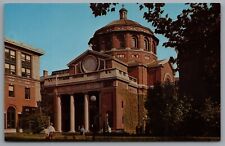 New York City NY Columbia University St. Paul's Chapel c1961 Postcard picture