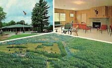 Vintage Postcard Golf Course Hotel Motel Club Resort Thendara New York NY picture