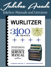 NEW Wurlitzer 3400, 3410 and 3460 Service, Parts & Troubleshooting Manual picture