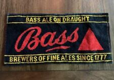 Vintage Bass Ale Bar Rag Towel Mancave Bar Beer picture