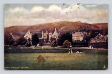 TUCK'S Postcard Great Malvern College Oilette Series 1912 Cancel picture