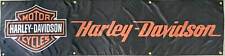 HARLEY-DAVIDSON MOTORCYCLES 2X8FT FLAG BANNER MAN CAVE GARAGE picture
