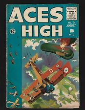 Aces High #3 (1955) GDVG Evans Krigstein Wood Davis World War I WWI Aviation picture