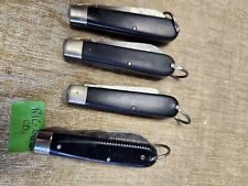 Lot Of 3 Vintage Camillus TL-29 Linesman Folding Pocket Knife NY. 1 RIC-NOR. picture