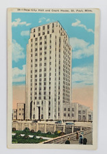 New City Hall and Court House St Paul Minnesota Postcard Unposted picture