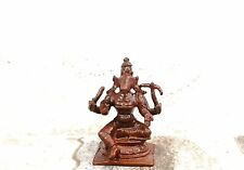 Copper Handmade Goddess Varahi Idol Statue Antique Finish Rich Patina 1.5'' picture