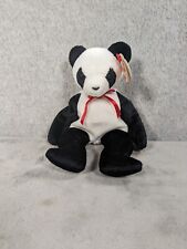 Ty Beanie Baby - Fortune The Panda Bear Plush Collectible Vintage picture