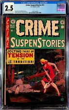 Crime SuspenStories #21 CGC 2.5 Johnny Craig Cover, EC Comics, Pre-Code Horror picture