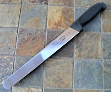 Victorinox Ham Slicer Knife 10 inch Blade Slip Resistant Black Fibrox Handle picture