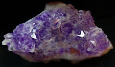 STUNNING PURPLE COLOR AMETHYST CRYSTALS FORMATION SPECIMEN MINERALS*1.4 picture