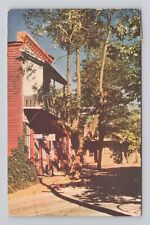 Postcard Columbia California State Park Wells Fargo Telegraph Posted 1946 picture