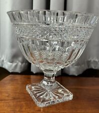 Vintage Godinger The Shannon Collection Crystal Pedestal Bowl picture
