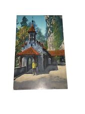 Swiss Beatus Caves Entrance Postcard by Lake Thun picture