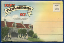 Fort Ticonderoga New York Postcard Folder PF510 picture