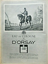 1938 PRESS ADVERTISEMENT L'EAU DE COLOGNE 90° GOLD BLUE LABEL TONIC picture