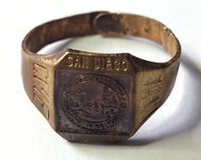 California Pacific International Exposition (CPIE) San Diego 1935 Souvenir Ring picture