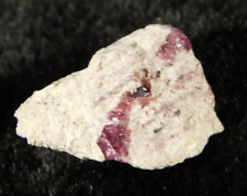 Two Red Beryl Red Emerald or Bixbite Crystals in Matrix 100% Natural Utah 2.34 picture