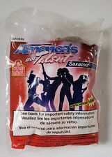 *RARE*  Wendy's Kid Meal Toy 2010 America's Got Talent SAXAZOO Saxophone Horn picture