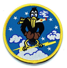 458th Tactical Fighter Squadron Patch - With Hook and Loop, 4 inch picture