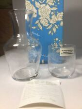 Avon 1998 Presidents Club Birthday Gift Caraffe And Glass - VTG - NOS picture