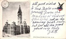 1902 Philadelphia Pennsylvania PA City Hall Private Mailing Card Postcard L52 picture